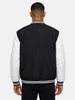 Tazzio Herren College Bomberjacke A807 (Schwarz, XL) Produktbild-Vorschau 3