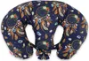 Coussin d'allaitement Bobono pour jumeaux bleu flocons de Voir les images du produit 3