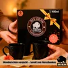 BigDean 6 Stück Kaffeetassen 400ml schwarz matt Produktbild-Vorschau 2