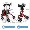 Skladací rolátor do 150 kg, pomôcka na chôdzu s Náhľad obrázku produktu 7