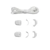 A set of Salomon Quicklace components including a white cord and several plastic parts. Anteprima dell’immagine prodotto