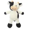 Kuh Kuscheltier 40 cm Weiches Plüschtier Stofftier Schwarz Produktbild-Vorschau 1