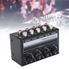 Mini-mixeur stéréo, contrôleur de signal audio passif, hub Voir les images du produit 7