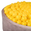 H&F Heimtextilien | 100 Spielbälle für Bällebad 6 cm – Gelb Produktbild-Vorschau 8