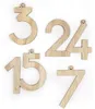 folia 2209 Adventskalender-Holzzahlen natur 24 Numbers Anteprima dell’immagine prodotto 5