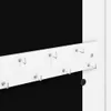 Schmuckschrank mit Spiegel Wandmontage Weiß 30x8,5x67 cm Produktbild-Vorschau 8