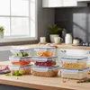 Zestaw 12× lunchbox pojemniki na żywność - szczelne pudełka Podgląd zdjęcia produktu 4