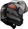 LS2 FF908 Strobe II Orion casque pliable, noir mat/gris, XL Voir les images du produit 9