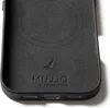 Mujjo Full Leather Case MagSafe Hülle für iPhone 17 Schwarz Produktbild-Vorschau 4