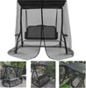 Schwarz, Moskitonetz für XL 3-Sitzer Gartenschaukel – Produktbild-Vorschau 3