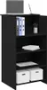 vidaXL Scrivania per reception nera 55x50x103,5 cm Anteprima dell’immagine prodotto 2