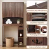 Meuble de rangement pour WC, marque ALIGHTUP, avec 2 portes Voir les images du produit 3