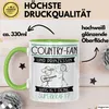 Country-Fan Und Prinzessin Tasse Geschenk Für Eine Produktbild-Vorschau 3