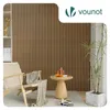 VOUNOT® 4er Set Akustikpaneele 120 × 60 × 2,1 cm, Akustik Produktbild-Vorschau 2