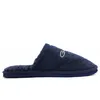 A single blue slipper is shown from the side against a white background. Produktbild-Vorschau