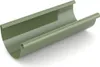 Rinne, Kunststoffrinne Ø 75 mm, Länge 3M, Grün RAL 6020 Produktbild-Vorschau 1