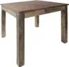 vidaXL Esstisch Gemischtes Altholz 82x80x76 cm Produktbild-Vorschau 2