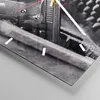 Wanduhr - Quadrat - Glasuhr - Waffe Waffe Kugel - 30x30cm - Produktbild-Vorschau 5