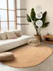 160x230 ovale cm Pezzo tappeto Juta intrecciato 106005 Oro Anteprima dell’immagine prodotto 2