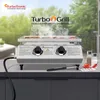 TurboTronic BBQ6 plynový stolný gril, plancha grilovacia Náhľad obrázku produktu 13