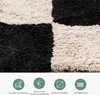 Volero - Retro Teppich - Gambit Schwarz Weiß - 160x230 cm - Produktbild-Vorschau 2