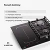 Klarstein dvojitá indukční a plynová varná deska, 7 kW plný Náhled obrázku produktu 8