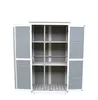 Gartenschrank MOMO 160 cm grau-weiß Produktbild-Vorschau 2