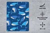 MuchoWow® Mauspad Mousepad Wal - Muster - Tiere 30x40 cm - Produktbild-Vorschau 3