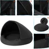 A collage of images showing a pet bed with different close-up views of its construction and features. Náhled obrázku produktu