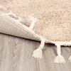 Volero - Tapis rond à poils longs - Lofty Fringe Beige - Ø Voir les images du produit 4