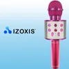 WSTER WS-858 Karaoke bluetooth mikrofon tmavě růžový Náhled obrázku produktu 4