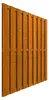 WOODTEX Pinie 180x180 cm Sichtschutzzäune aus Holz, Produktbild-Vorschau 4