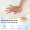 NAPSIE 7-zone koudschuimmatras, 140x200 cm (H3), met Productafbeelding-voorbeeld 3