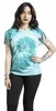 RED by EMP Damen türkises T-Shirt mit Batik-Optik L Produktbild-Vorschau 4