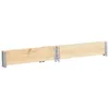 vidaXL Hochbeet 100x100 cm Kiefer Massivholz Produktbild-Vorschau 4