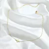 TINGN Kreuz Kette Gold Vergoldet Layered Choker Halskette Produktbild-Vorschau 7