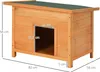 PawHut Outdoor Dog Kennel, drewniana buda dla psa z Podgląd zdjęcia produktu 3