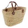 Einkaufstasche aus Wasserhyazinthe, Strandtasche, Shopper, Produktbild-Vorschau 2