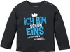 Baby Langarm-Shirt 1. Geburtstag Ich bin schon 1 jetzt Produktbild-Vorschau 1