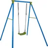 A blue and green swing set with a green swing seat. Produktbild-Vorschau