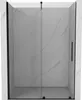 Mexen Velar ausziehbare Duschtür 130 cm, transparent, Produktbild-Vorschau 1