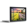 MuchoWow® Laptop Aufkleber Sticker Cover Aussicht - Tulpen Produktbild-Vorschau 1