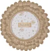 Clayre & Eef Cadre photo Ø 10 cm Beige Plastique Voir les images du produit 1