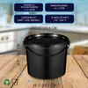BenBow secchio con coperchio 10L x1 nero - sicuro per gli Anteprima dell’immagine prodotto 10