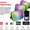 GoSmart LED-Außenstrahler, Starter-Set, 3-teilig, 14 W, RGBIC dimmbar, WiFi Produktbild-Vorschau