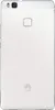 The back of a white Huawei P9 Lite smartphone is shown against a white background. Produktbild-Vorschau