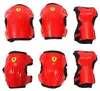 Set di protezioni per bambini Ferrari, 6 pezzi, taglia XXS Anteprima dell’immagine prodotto 1