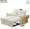 2-osobowa sofa rozkładana Merax z funkcją spania, 2 Podgląd zdjęcia produktu 4