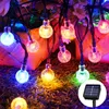 2x Solar Lichterkette 5m - 20 LED Kristallkugel, bunt, Produktbild-Vorschau 5