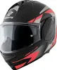 Bogotto FS-X600 Atyr casque pliable, noir mat/gris/rouge, L Voir les images du produit 2